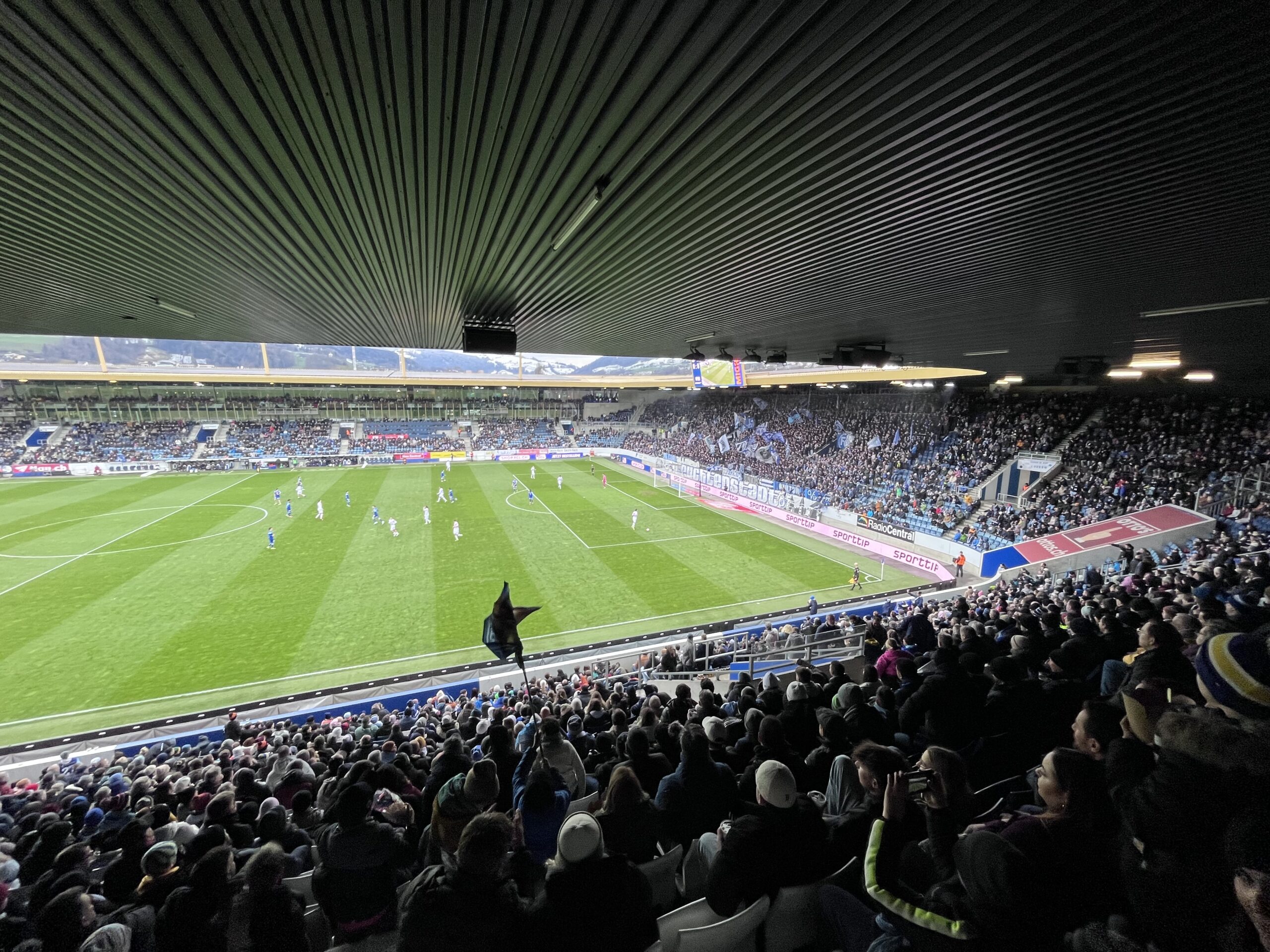 Ausflug in die Swissporarena