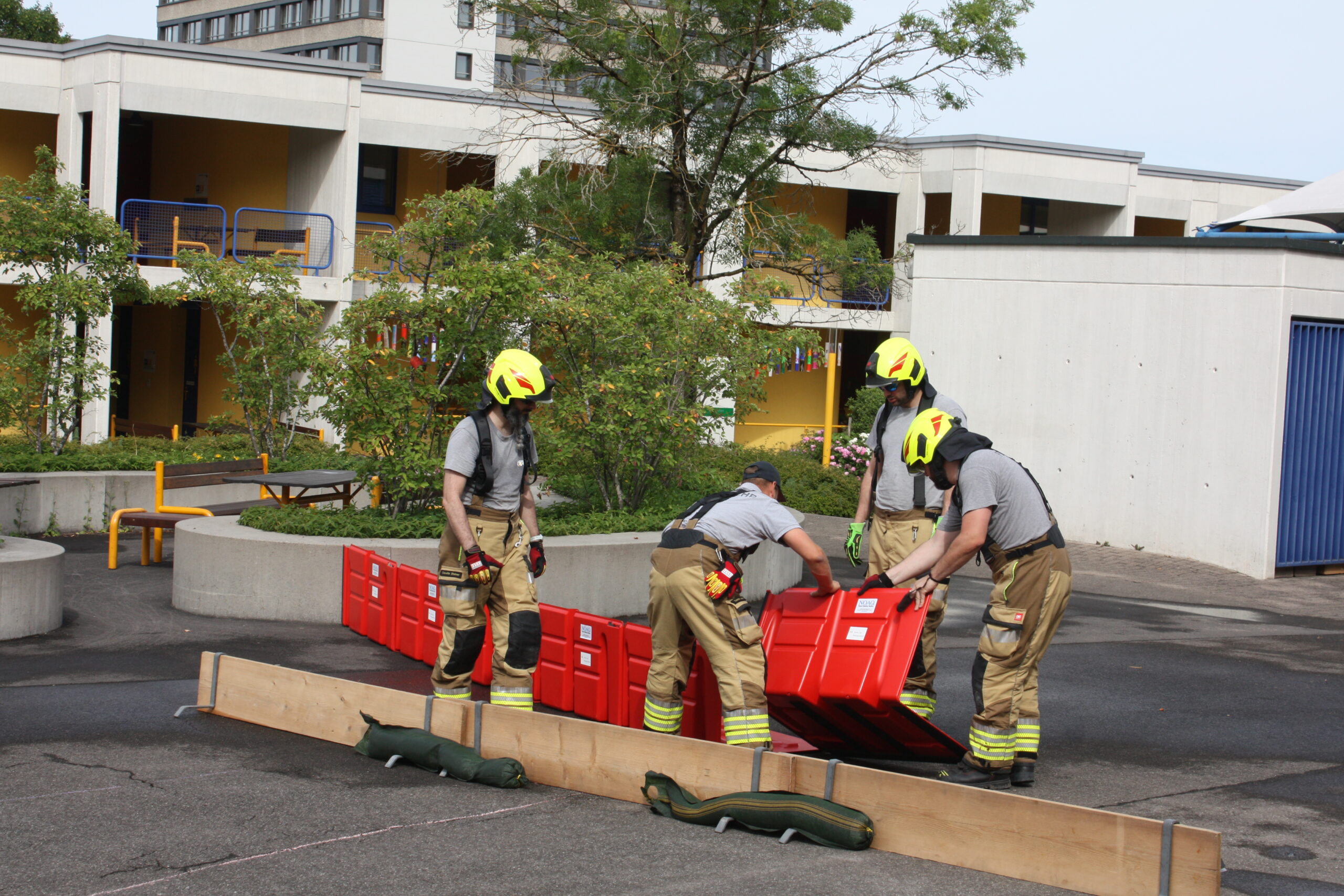 Feuerwehr Baar Wasserübung