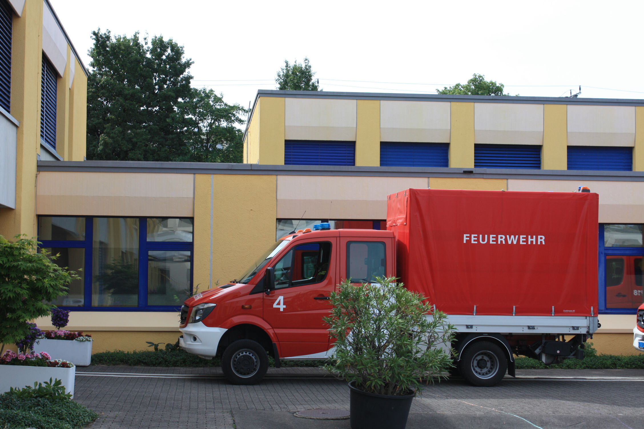 Feuerwehr Baar Wasserübung